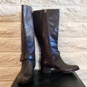 NWOT Ann Taylor Riding Boot in Brown